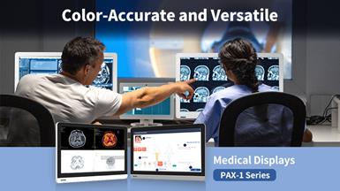 Advantech PAX-1 Medical Monitors: Color-Accurate, Versatile, and Easy to Disinfect